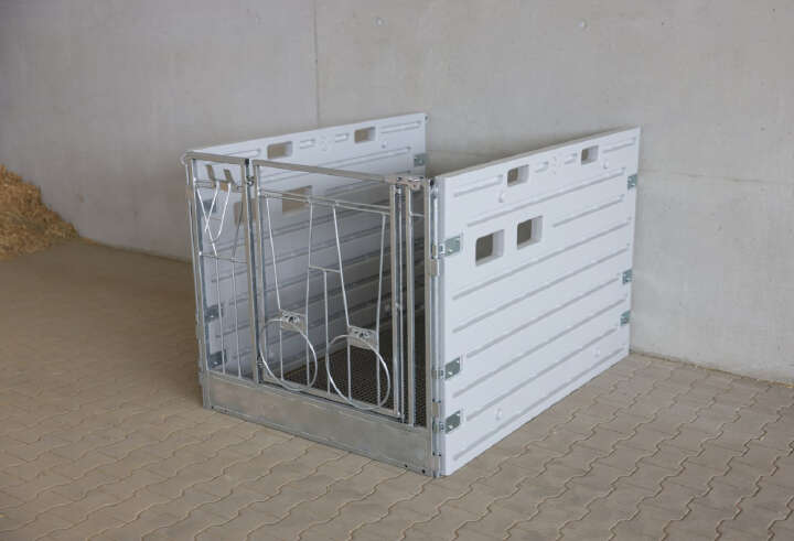 KERBL Modulare Kälberbox (Doppelbucht)